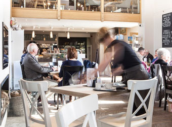 Morris & Brown Cafe at Broadway Tower
